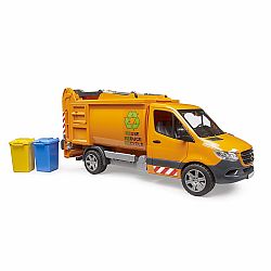 Bruder Sprinter Garbage Service w/ Cans