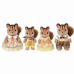 Calico Squirrel Family