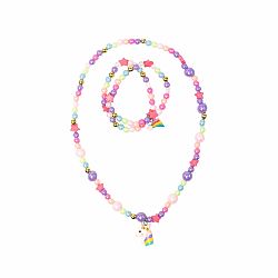 Starry Unicorn Necklace & Bracelet Set