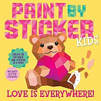 Paint by Sticker Kids: Love Is Everywhere!: Create 10 Pictures One Sticker at a Time! Includes Glitter Stickers