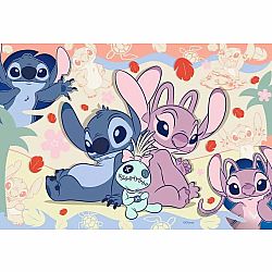 Disney Stitch Enjoy Time Together (35 Piece Puzzle)