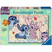 Disney Stitch Enjoy Time Together (35 Piece Puzzle)