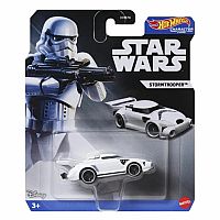 Hot Wheels Character Car - Star Wars Stormtrooper