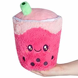 Mini Squishable Strawberry Bubble Tea