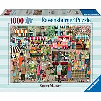 Street Market - 1000 Piece Puzzle