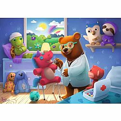 Stuffed Animal Hospital - 35 Piece Puzzle