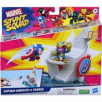 Stunt Squad Captain America vs Thanos
