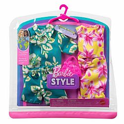 Barbie & Ken Fashion Set - Tropical Flowers