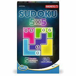 Sudoku 5x5 Magnetic Travel Puzzle