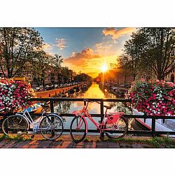 Sunset in Amsterdam - 200 Piece Puzzle