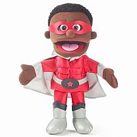 Silly Puppets Superhero Boy (Black)