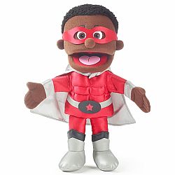 Silly Puppets Superhero Boy (Black)