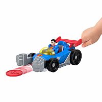 DC Super Friends Metal Force Supermobile