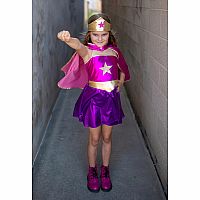 Superhero Pink Set Size 5-6