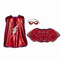 Superhero Tutu And Cape 4-7