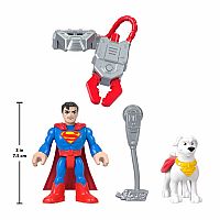 DC Super Friends Metal Force Superman & Krypto