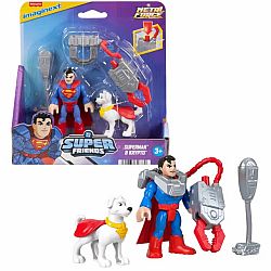 DC Super Friends Metal Force Superman & Krypto