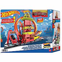 Hot Wheels Super Loop Fire Station