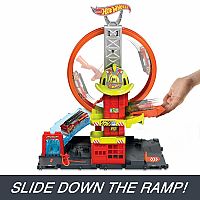 Hot Wheels Super Loop Fire Station