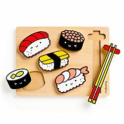 Sushi Friends Wooden Tray Puzzle