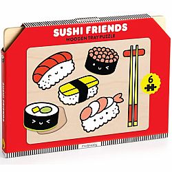 Sushi Friends Wooden Tray Puzzle