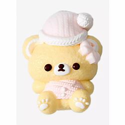 Taba Squeeze Squad Pink Hatted Bear