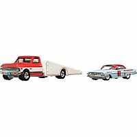 Hot Wheels Team Transport '61 Impala & '72 Chevy Ramp Truck