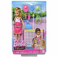 Barbie Sisters Tennis School Set