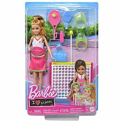 Barbie Sisters Tennis School Set