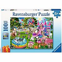 Tiara Birthday Party - 100 Piece Puzzle