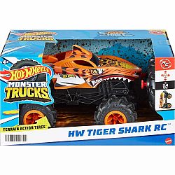 Hot Wheels Monster Trucks Tiger Shark RC Car