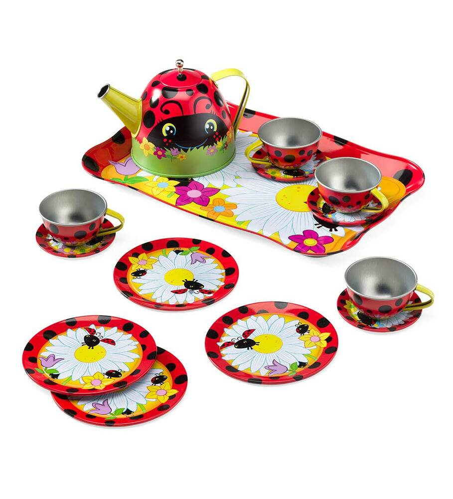 ladybug tea set