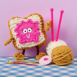 Snack Knit Kit - Toast-n-Jammie