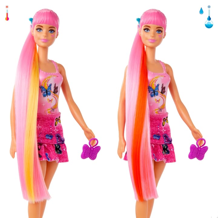 Barbie color fashion reveal wish