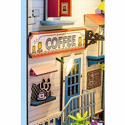 DIY Miniatures Kit - Hello Kitty Town Square Book Nook
