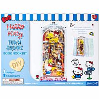 DIY Miniatures Kit - Hello Kitty Town Square Book Nook