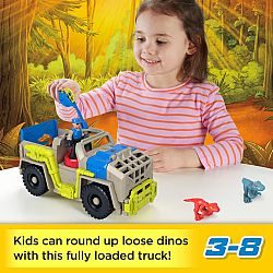 Imaginext Jurrasic World Track & Transport Dino Truck Set