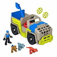 Imaginext Jurrasic World Track & Transport Dino Truck Set