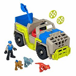 Imaginext Jurrasic World Track & Transport Dino Truck Set