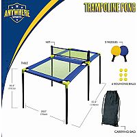 Trampoline Pong Table Set