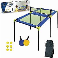 Trampoline Pong Table Set