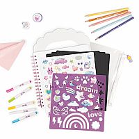Imagination Land Travel Chalkboard Art Set