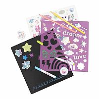 Imagination Land Travel Chalkboard Art Set