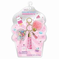 Trendy Lip Gloss Keychain