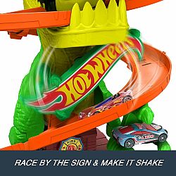 Hot Wheels T-Rex Blaze Battle Playset