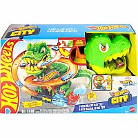 Hot Wheels T-Rex Blaze Battle Playset