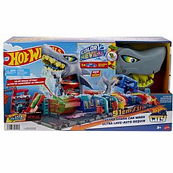 Hot Wheels Ultra Shark Car Wash