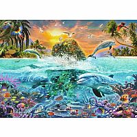 The Underwater Island - 1000 Piece Puzzle