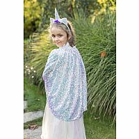 Unicorn Sparkle Cape & Headband - Size 4-6
