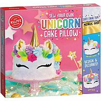Sew Unicorn Cake Pillow
